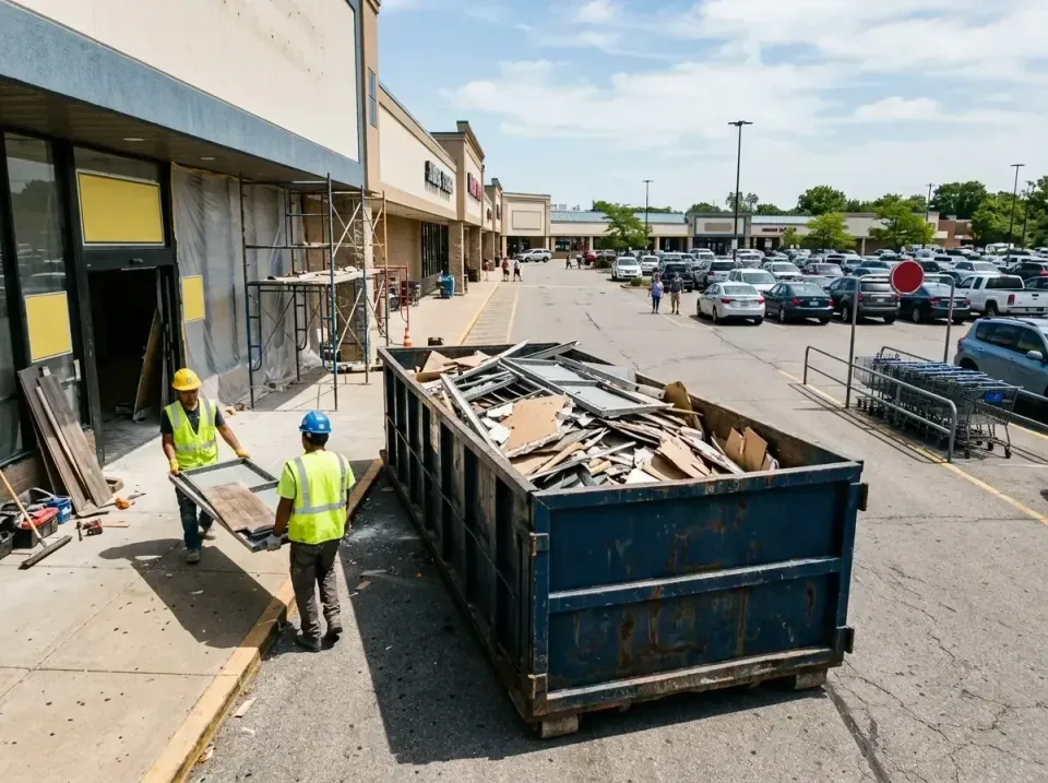 retail-store-renovation-debris-003 — frequently asked questions, Roll-off Dumpster Rentals in Bells, TX